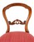 Victorian Balloon Back Dining Chairs in Walnut, Set of 6, Image 4