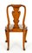 Queen Anne Style Dining Chairs in Elm Wood, 1920s, Set of 10 7