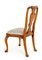 Queen Anne Style Dining Chairs in Elm Wood, 1920s, Set of 10 5