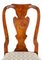 Queen Anne Style Dining Chairs in Elm Wood, 1920s, Set of 10, Image 6
