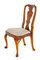 Queen Anne Style Dining Chairs in Elm Wood, 1920s, Set of 10 3