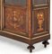 French Rosewood Display Cabinet with Marquetry Inlays, 1860 8