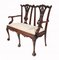 Chippendale Style Double Seat Bench in Mahogany 5