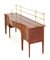 Regency Mahogany Sideboard with Tapered Legs, Image 12