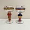 Vintage Hand Painted Wine Glasses by Nagel, Germany, 1980s, Set of 2 3