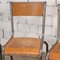 Chaises d'École Mullca, Frances, 1960s, Set de 6 10