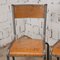 Mullca School Chairs, Frances, 1960s, Set of 6 11