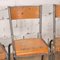Sedie scolastiche Mullca, Frances, anni '60, set di 6, Immagine 7
