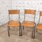 Mullca School Chairs, Frances, 1960s, Set of 6 3