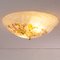 Lampada da soffitto vintage in vetro di Murano, anni '80, Immagine 5