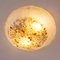 Lampada da soffitto vintage in vetro di Murano, anni '80, Immagine 8