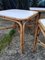 Vintage Brown Bamboo Table 4