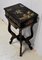 Small Napoleon III Side Table with Blackened and Asian Decorations 3