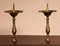 Small 18th Century Candlesticks in Bronze, Set of 2 2