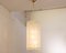 Lampada a sospensione in vetro di Murano con texture a cerchi, Italia, anni '90, Immagine 2
