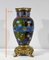 Vase Antique en Bronze Doré et Émaux 15