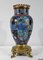 Antique Gold and Emaux Bronze Vase 14