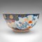 Large Vintage Art Deco Japanese Imari Bowl in Ceramic, 1980s 4