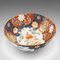 Large Vintage Art Deco Japanese Imari Bowl in Ceramic, 1980s 1