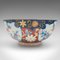 Large Vintage Art Deco Japanese Imari Bowl in Ceramic, 1980s, Image 3