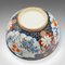 Large Vintage Art Deco Japanese Imari Bowl in Ceramic, 1980s 10