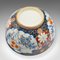 Large Vintage Art Deco Japanese Imari Bowl in Ceramic, 1980s, Image 10