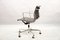 Mid-Century Black Leather Model EA 117 Swivel Chair by Charles & Ray Eames for Vitra 11