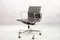 Mid-Century Black Leather Model EA 117 Swivel Chair by Charles & Ray Eames for Vitra 1