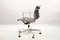 Mid-Century Black Leather Model EA 117 Swivel Chair by Charles & Ray Eames for Vitra 7