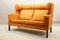 Vintage Leather 2192 Coupe Sofa by Børge Mogensen for Fredericia, 1960s 2