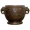 Cache-Pot en Bronze avec Scènes de Cour de Palais, Chine, 1900s 1