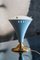 Mid-Century Italian Table Lamp in Metal and Glass by Gilardi & Barzaghi 1