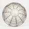 Mid-Century German Ceiling Lamp in Iron and Clear Glass from Limburg, 1960s, Image 9
