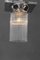 Lampade da soffitto Art Déco placcate in nichel con bastoncini di vetro, anni '20, set di 2, Immagine 21