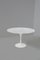 Runder Tisch aus weißem Marmor, Eero Saarinen zugeschrieben, 1970er 9