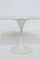 Mesa redonda de mármol blanco atribuida a Eero Saarinen, años 70, Imagen 4