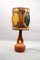 Lámpara de pie vintage de cerámica de Guillaume and Champion, años 70, Imagen 22