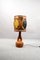 Lámpara de pie vintage de cerámica de Guillaume and Champion, años 70, Imagen 16