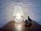 Lámpara de mesa vintage de cristal de Murano, años 70, Imagen 2