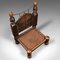 Burmesische geschnitzte Temple Chairs, 1850er, 2er Set 10