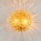 Large Amber Bubble Glass Ceiling Lightsby Helena Tynell for Limburg, 1970s, Set of 2 6
