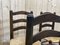 Brutalist Chairs in Beech and Straw, Set of 6, Image 15