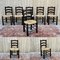 Brutalist Chairs in Beech and Straw, Set of 6, Image 2