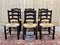 Brutalist Chairs in Beech and Straw, Set of 6, Image 1