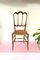 Italian Chiavarina Tre Archi Wooden Chair, Italy, 1940s 2