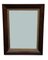 Antique Rosewood Portrait Wall Mirror with Decorative Gilt Inlay, 1800s 1