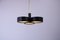 Small Black Ceiling Lamp by Bruno Gatta for Stilnovo, 1950s 10