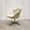 Silla Swan de cuero beige de Arne Jacobsen para Fritz Hansen, 2006, Imagen 2