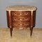 Louis XV Style Rognon Marquetry Chest of Drawers, 1900s 13