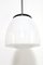 White Milk Glass Ceiling Lamp, 1960s, Image 13